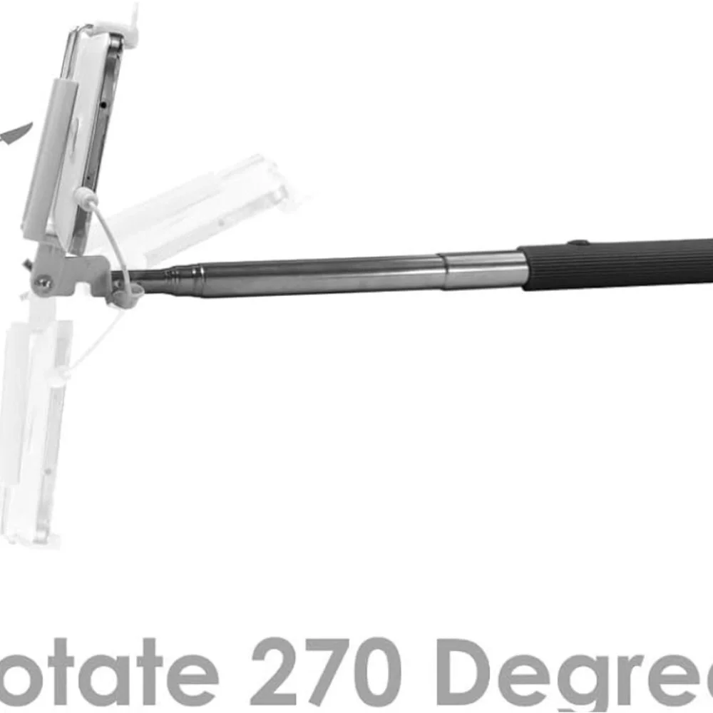 Pink Selfie Stick for Smartphones